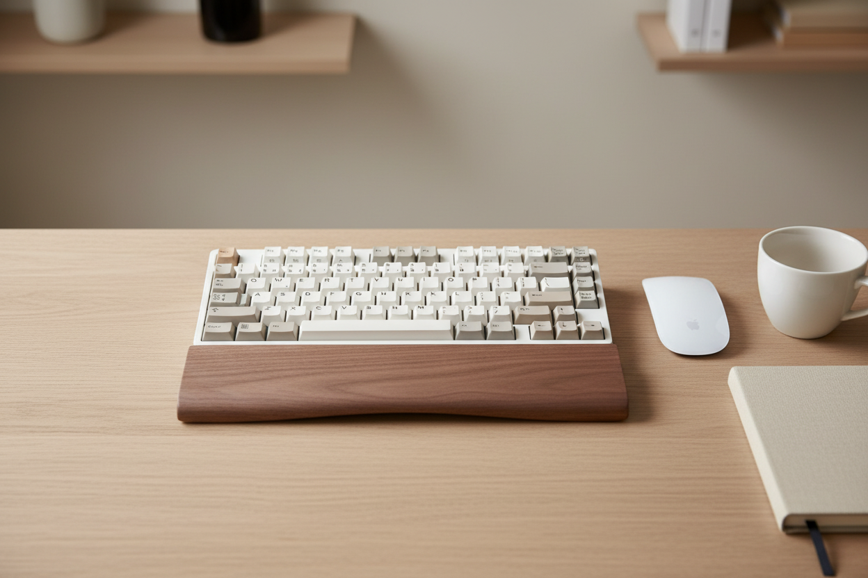 Lumnest Walnut Wrist Rest